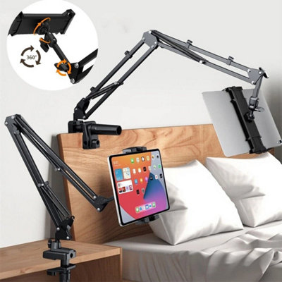 360 Adjustable Tablet Floor Stand & Desk Mount Flexible Arm Phone Ipad Holder from B&Q