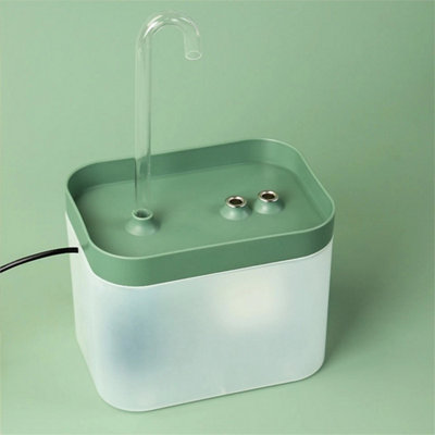 1.5L Led Automatic Pet Water Fountain Drinking Bowl from B&Q