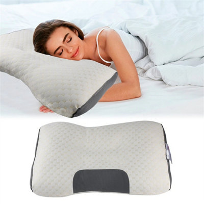  - 2Pcs Cervical Orthopedic Pillow Neck Support Pain Relief