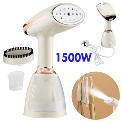 1500W Fast Heat Handheld Garment Steamer Wrinkle Remover from B&Q