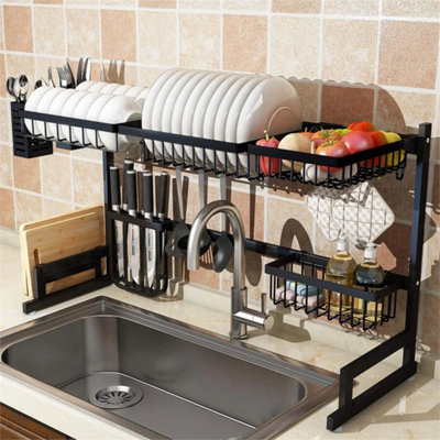 Over Sink Dish Drainer Drying Rack from B&Q
