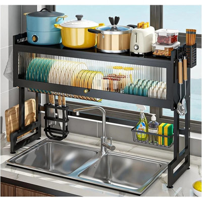 Over Sink Dish Drainer Drying Rack from B&Q