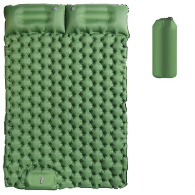 Camping Sleeping Self Inflating Mat 10Cm Thick Air Bed Mattress Pad from B&Q