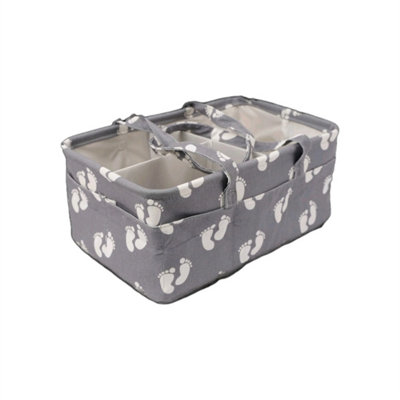  - Baby Diaper Caddy Nursery Nappy Storage Bag