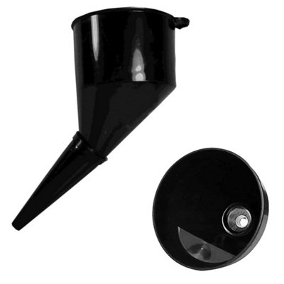 Universal Plastic Petrol Diesel Funnel For Oil Fuel Or Water With Filter from B&Q