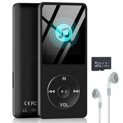 16Gb Mp3 Player Bluetooth Music Player Fm Radio Recorder Sport With Earphone