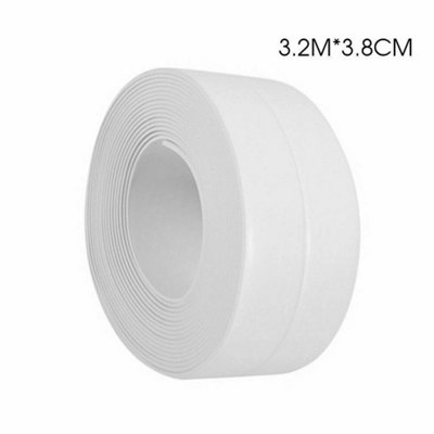 1 Roll-3.2Mx 38mm Bath Kitchen Caulk Tape Sealant Strip Pvc from B&Q