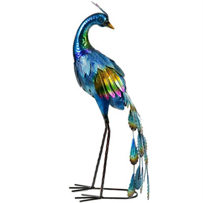 Peacock Garden Statues Sculptures For Decorations And Gifts from B&Q