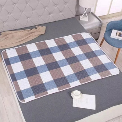  - Incontinence Bed Pad Absorbent Washable Bed Mattress Protector Reusable