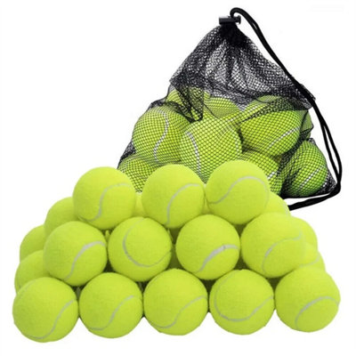 12 Pack High Quality Tennis Balls Dog Fetch Toy from B&Q