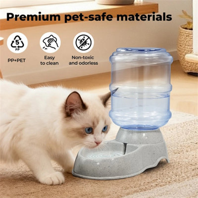 3.5L Automatic Cat Dog Water Dispenser from B&Q
