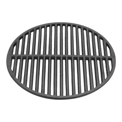  - Round 53Cm Cast Iron Bbq Meat Cooking Grid Barbecue Grill Grate Mesh Net