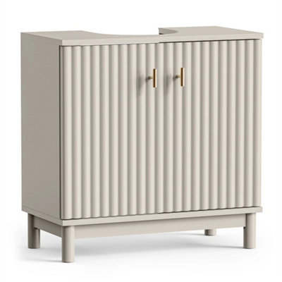 Stone Freestanding Under Sink Bathroom Storage Cabinet from B&Q