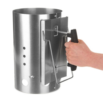 Charcoal Chimney Starter Bbq Fire Starter With Handle from B&Q