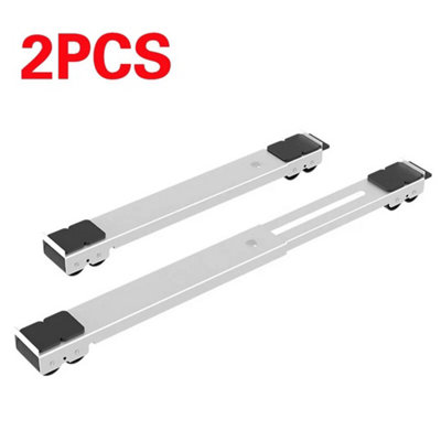 Pack Of 2 Heavy Duty Washing Machines Tumble Dryer Appliance Rollers Trolley from B&Q