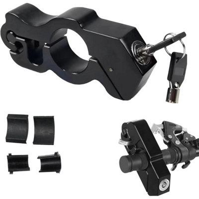 Motorcycle Handlebar Security Lock For Bike Scooter Atv from B&Q