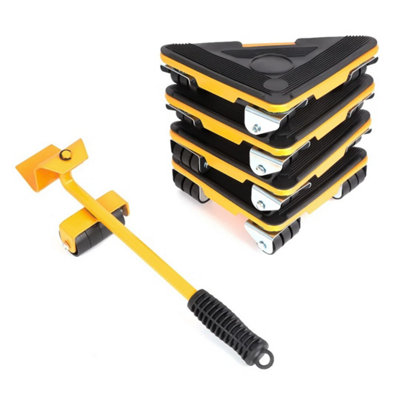 5Pcs Heavy Duty Furniture Mover Lifter Set from B&Q