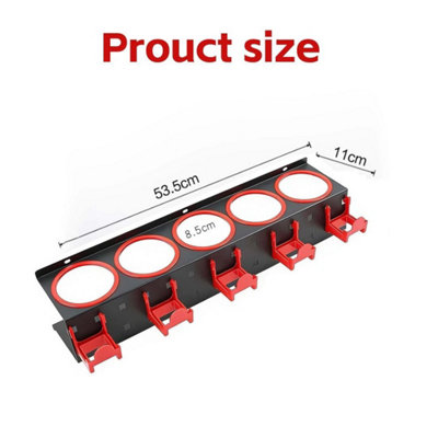  - 2Pack Spray Bottle Holder Can Storage Rack Garage Car Detailing Tools Organizer