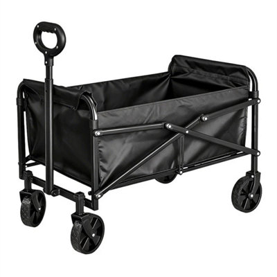 Xl 200L Folding Trolley 200Kg Camping Beach Festival from B&Q