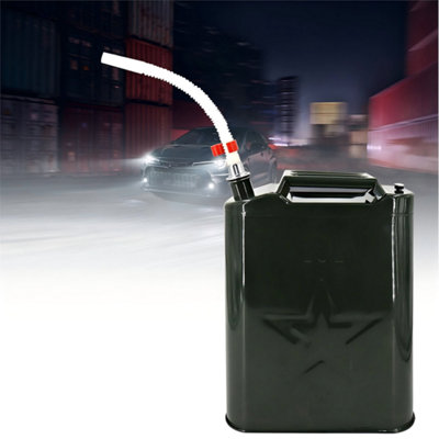20L Jerry Can Fuel Petrol Diesel Oil Container With Spout from B&Q