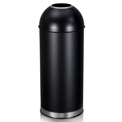 Open Top Dustbin Rubbish 65L Waste Bin Kitchen Trash Can