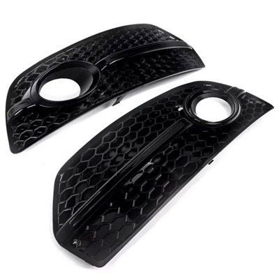  - For Front Bumper Fog Light Covers Sq5 Gloss Black Grille