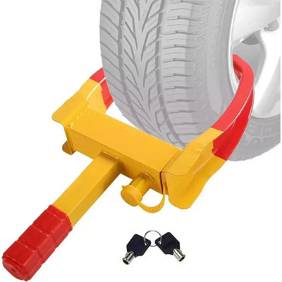  - Caravan Wheel Clamp Lock Heavy Duty Trailer Van Car Security