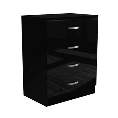  - Chest Of Drawers Only High Gloss Bedroom Furniture