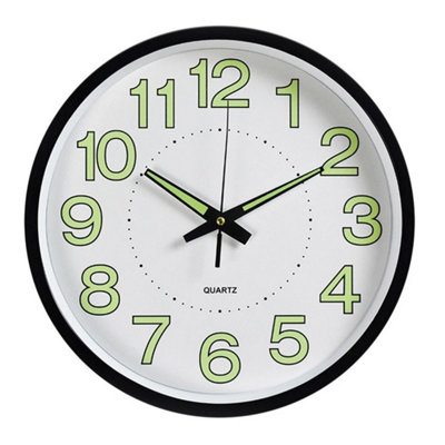  - 30Cm Silent Luminous Wall Clock Home Decor