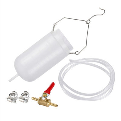 1L Motorcycle Auxiliary Fuel Tank Balancing Gas Container New from B&Q