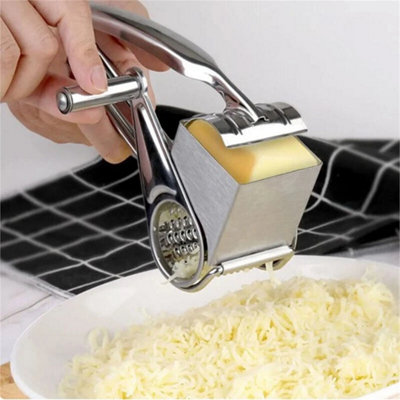 Rotary Cylinder Stainless Steel Grater Cutter Slicer Shredder from B&Q