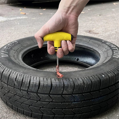 Car Motorcycle Tubeless Tire Emergency Repair Kit from B&Q