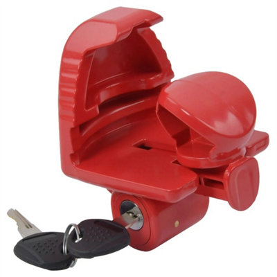 Universal Trailer Hitch Security Lock With Keys from B&Q