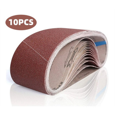 915X100mm Mixed Grit Sanding Belts Abrasive Sander Belt from B&Q
