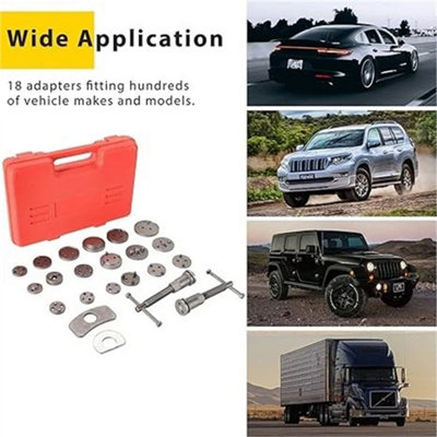 23Pcs Heavy Duty Brake Caliper Piston Rewind Tool Kit from B&Q