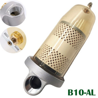30 Microns Fuel Tank Filter Fuel Water Separator Element Filter from B&Q