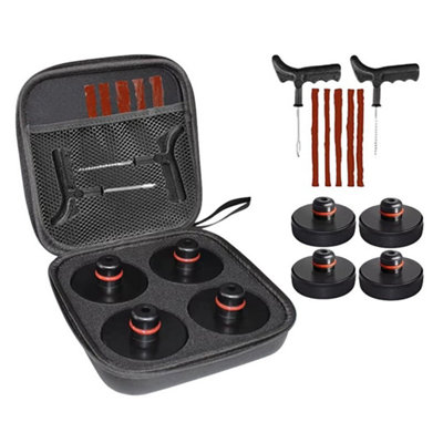 4Pcs Rubber Car Lifting Jack Pad With Storage Bag For Tesla Model from B&Q
