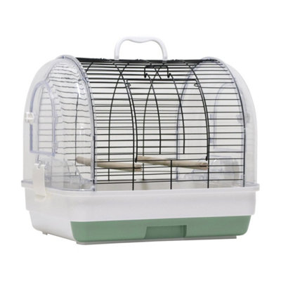 Transport Box For Birds Small Animals Pet Carrier With Handle Perch