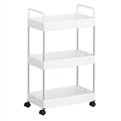 3 Tier Narrow Space Storage Trolley Cart Kitchen Bath Laundry from B&Q