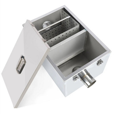 Commercial Catering Grease Trap Stainless Steel Waste Fat Interceptor Separator