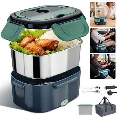 60W Electric Lunch Box Heater 12V/24V Car Office 1.5L Uk from B&Q