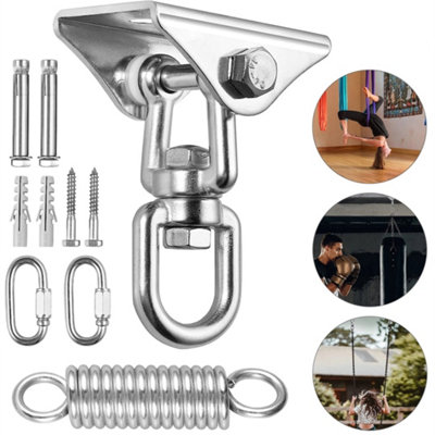 Heavy Duty Stainless Swivel Hook Yoga Hammock