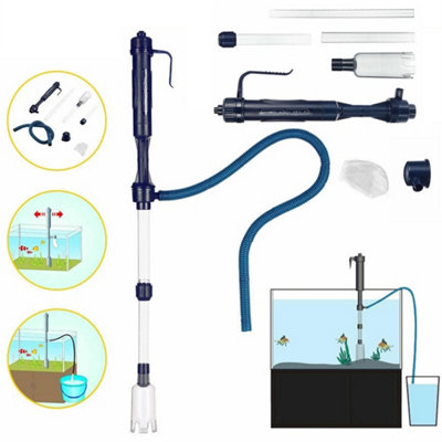 Electric Aquarium Gravel Cleaner Vacuum Kit from B&Q