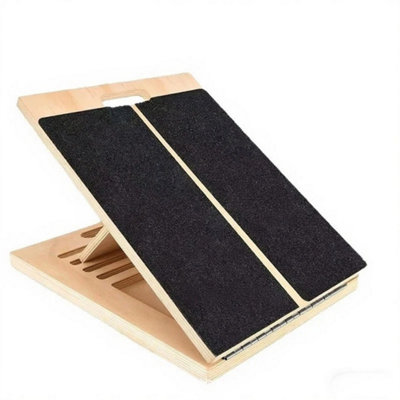  - Wooden Slant Board Calf Stretcher Folded Incline