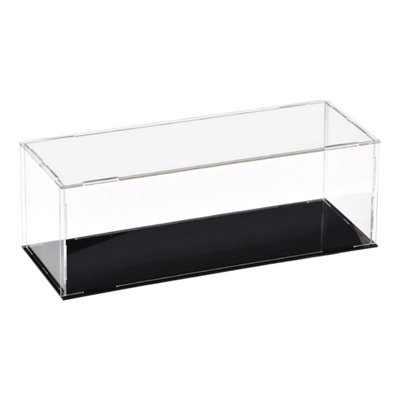 Acrylic Clear Display Case Box Dustproof Protection Showcase 30X10X10Cm
