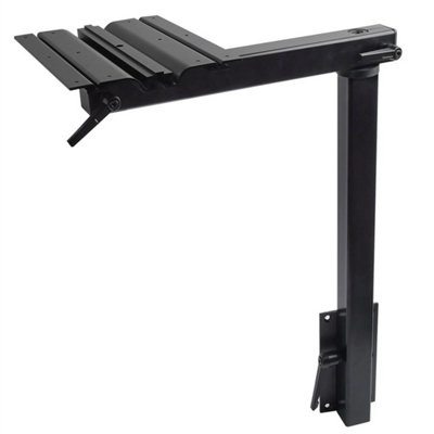 Detachable 360 Swivel Table Leg T5 T6 Campervan  Black from B&Q