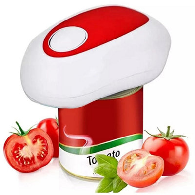 Electric Tin Can Opener Automatic One Touch Battery Operated Cooks For Weak Hand from B&Q