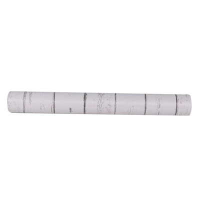  - 10M White Retro Wood Grain Self-Adhesive Wallpaper Waterproof Vinyl Film Sticker