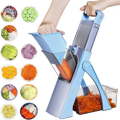 Adjustable Mandoline Vegetable Slicer Professional Food Fruit Chopper Cutter from B&Q