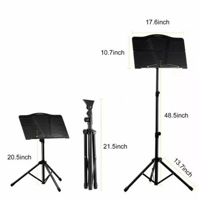 Foldable Metal Sheet Music Stand Holder